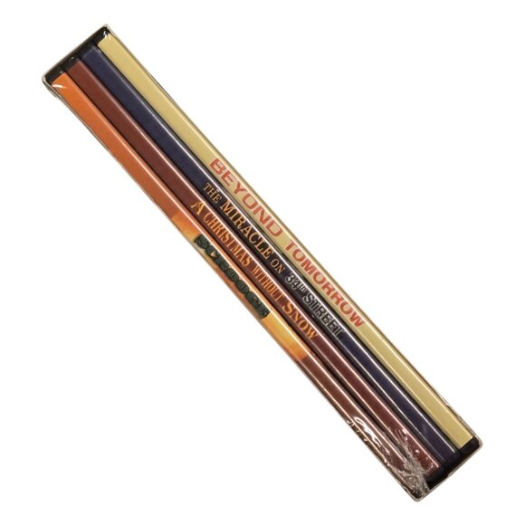 Christmas Classics 4 Pack DVD New Sealed Scrooge  Without Snow  Beyond Tomorrow - Picture 9 of 11